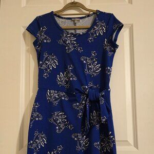 Dark Blue Knit Dress